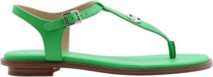 Michael Kors Platte sandalen Groen Dames