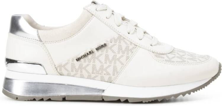Michael Kors Platte Schoenen met Pinafore Metal Beige Dames