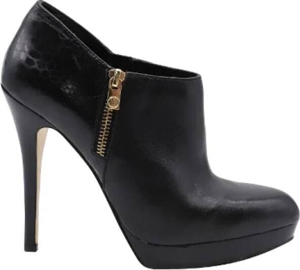 Michael Kors Pre-owned Leather boots Black Dames