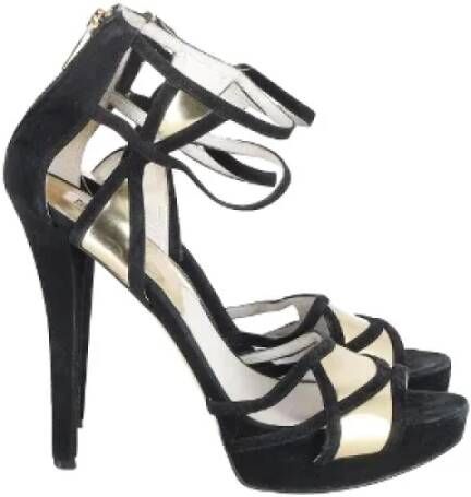 Michael Kors Pre-owned Suede heels Black Dames