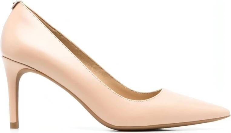 Michael Kors Alina Leren Décolleté in Blush Kleur Beige Dames - Foto 7