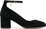 Michael Kors Vintage-geïnspireerde Perla pumps met blokhak Black Dames - Thumbnail 1