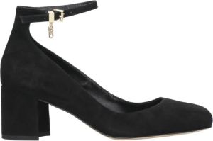 Michael Kors Vintage-geïnspireerde Perla pumps met blokhak Zwart Dames