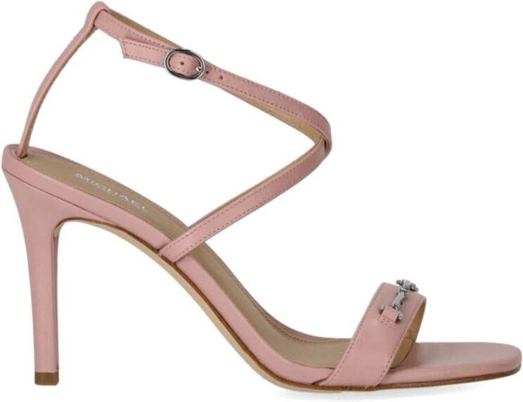 Michael Kors Sandalen met hak Lena Heeled Sandal in poeder roze