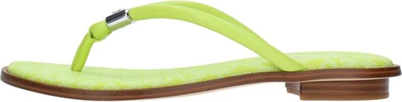 Michael Kors Slippers Groen Dames