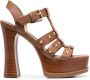 Michael Kors Sandalen met hoge hakken Bruin Dames - Thumbnail 1