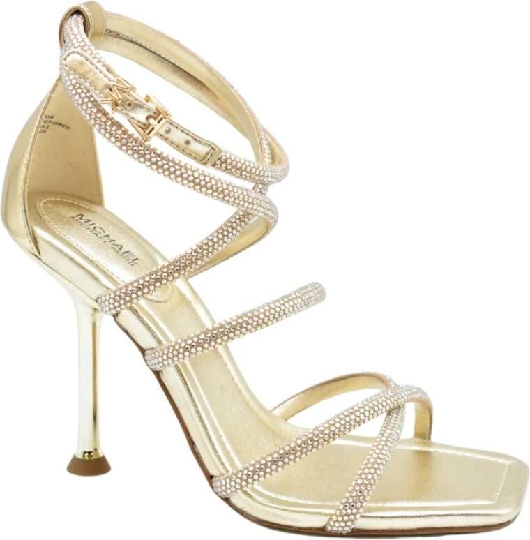 Michael Kors Sandalen met hoge hakken Geel Dames