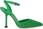 Michael Kors Pumps & high heels Imani Green Slingback Pump in groen - Thumbnail 1