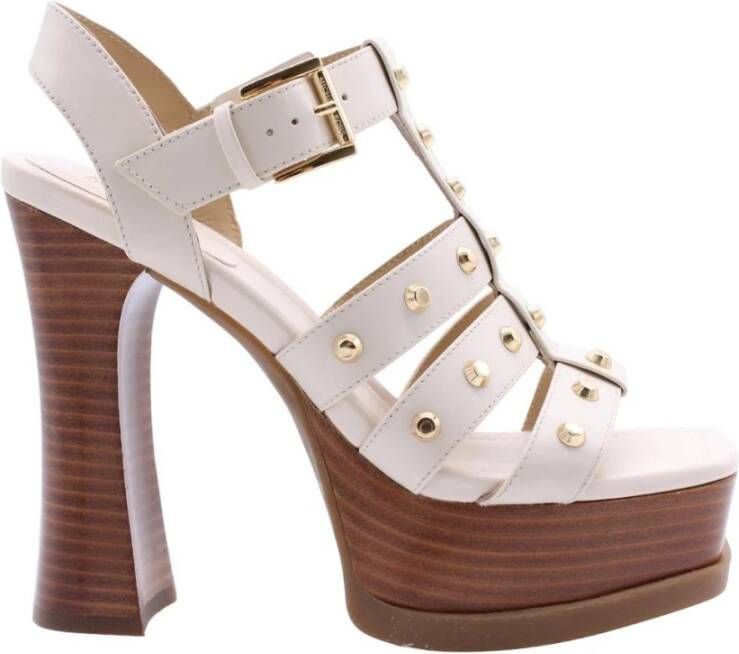 Michael Kors Sandalen met hoge hakken White Dames