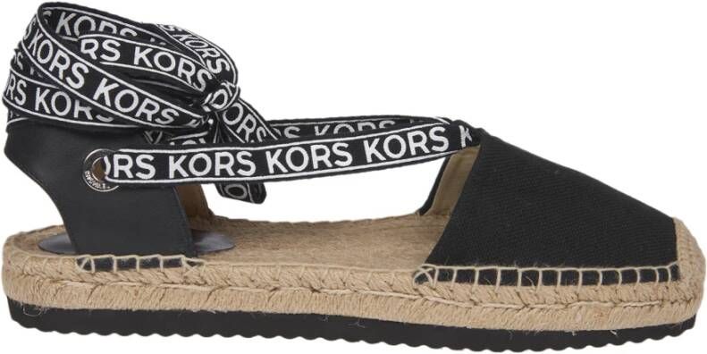 Michael Kors Stijlvolle Espadrilles voor de Zomer Black Dames