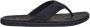 UGG Slippers Heren M Seaside Flip Maat: 42 Materiaal: Leer Kleur: Zwart - Thumbnail 2
