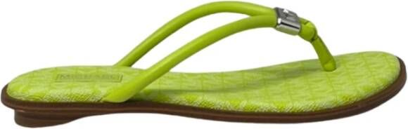 Michael Kors Slippers Groen Dames