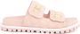 Michael Kors Stark Slide Puffy Logo Sandalen - Thumbnail 9