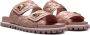 Michael Kors Stark Slide Puffy Logo Sandalen - Thumbnail 3