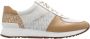 Michael Kors Allie Trainer Dames Sneakers Laag Vanilla - Thumbnail 1