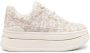 Michael Kors Hayes Empire Signature Logo Platform Sneaker Beige Dames - Thumbnail 6