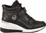Michael Kors Leren Sneakers met Rubberen Zool Black Dames - Thumbnail 2
