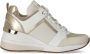 Michael Kors Gouden Hoge Sneaker Georgie Trainer - Thumbnail 11