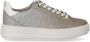 Michael Kors Glitter Sneakers Ronde Neus Veters Rubberen Zool Gray Dames - Thumbnail 5