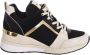 Michael Kors Sneakers met onzichtbare sleehak en merkprint Multicolor Dames - Thumbnail 1