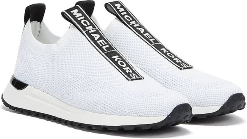 Michael Kors Bodie slip on sock sneakers Wit Dames