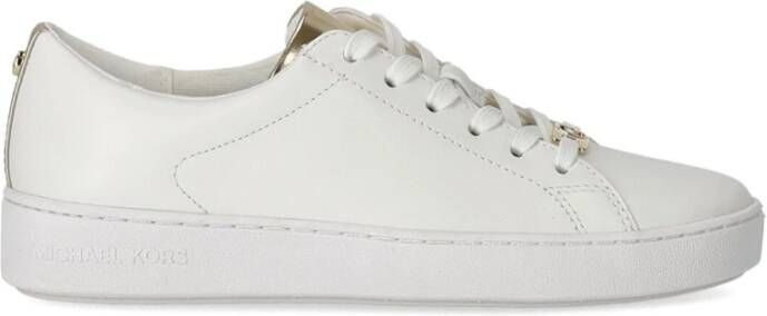 Michael Kors Keaton WIT Goud Sneaker White Dames