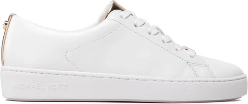 Michael Kors Keaton WIT Goud Sneaker White Dames