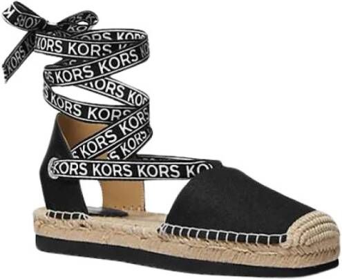 Michael Kors Stijlvolle Espadrilles voor de Zomer Black Dames