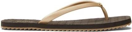 Michael Kors Stijlvolle Japanse Sandalen Beige Dames