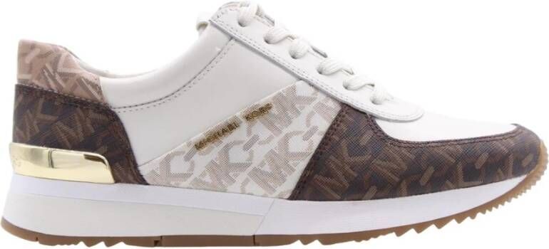 Michael Kors Allie Sneaker Stijlvolle Sneakers Beige Dames - Foto 2