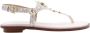 Michael Kors Stijlvolle Platte Sandalen voor Vrouwen Beige Dames - Thumbnail 2