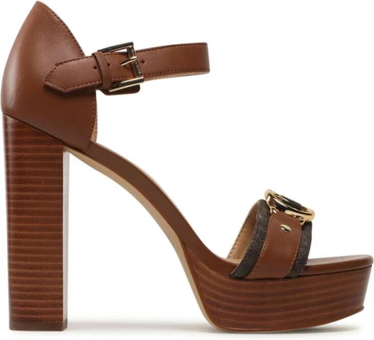 Michael Kors High Heel Sandalen Brown Dames
