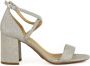 Michael Kors Stijlvolle Sandaal met Rubberen Zool Gray Dames - Thumbnail 1