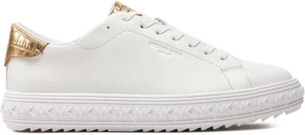 Michael Kors Stijlvolle Sneakers voor Dagelijks Gebruik White Dames