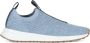 Michael Kors Stretch Stof Slip-On Sneakers Blue Dames - Thumbnail 1