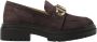 Michael Kors Suède Platform Loafers met Gouden Accent - Thumbnail 1
