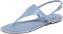 Michael Kors Swarovski Leren Teenslipper - Thumbnail 1