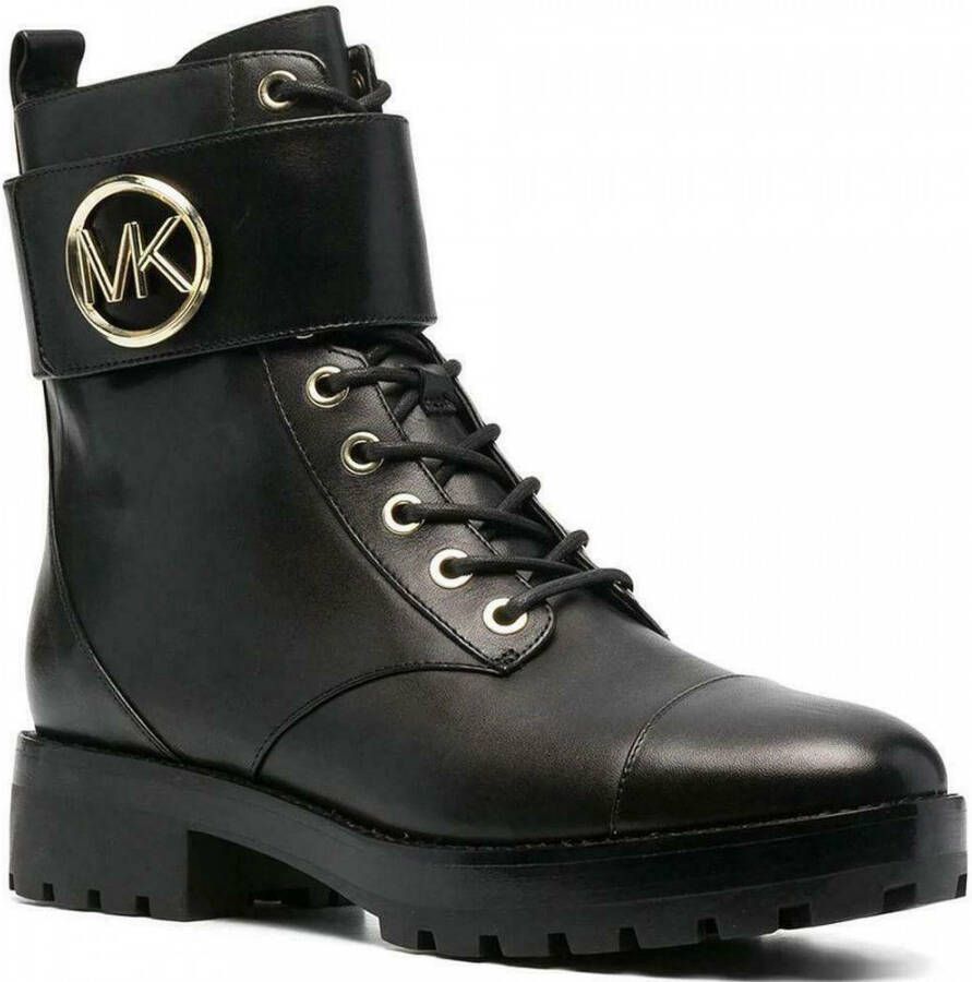 Michael Kors Tatum Ankle Boot Leather Black Zwart Dames - Foto 6