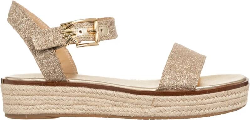 Michael Kors Verstelbare Strap Sandalen Yellow Dames