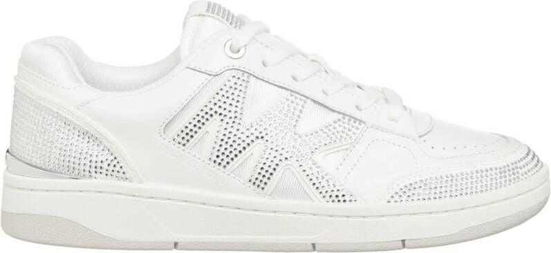 Michael Kors Vetersluiting Plain Rebel Sneakers White Dames