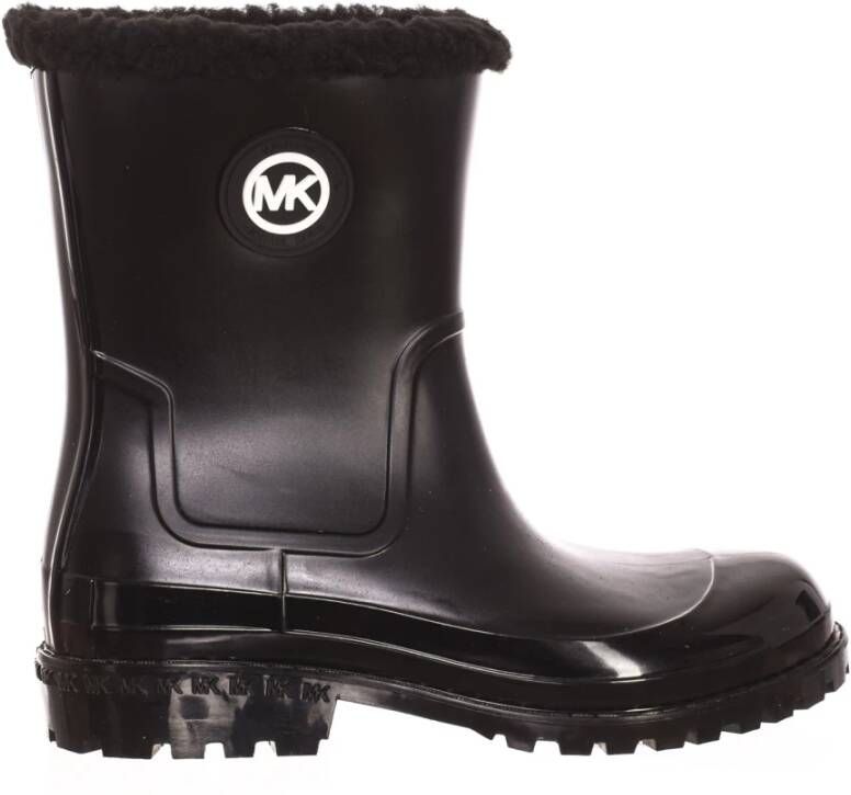 Michael Kors Waterdichte laarzen Ronde neus Nepbont Black Dames