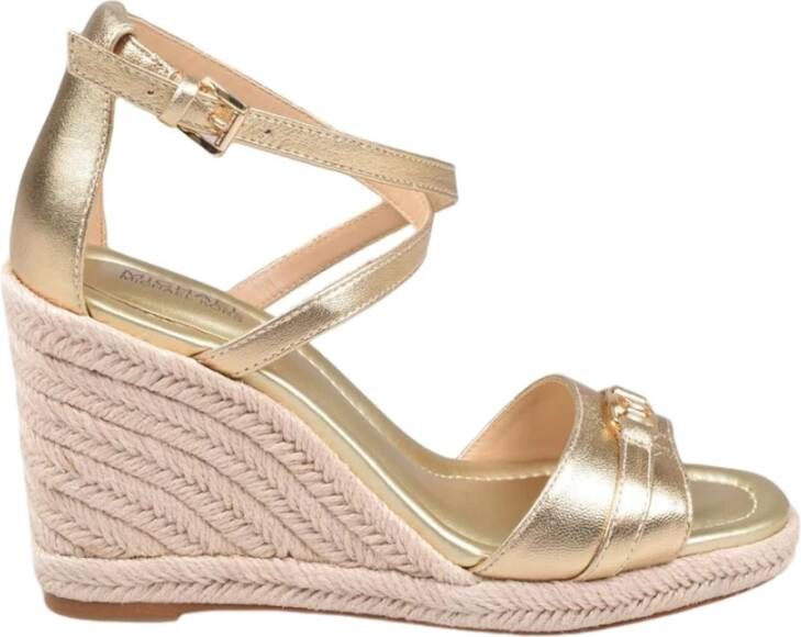 Michael Kors Wig Sandaal met Logoplaat