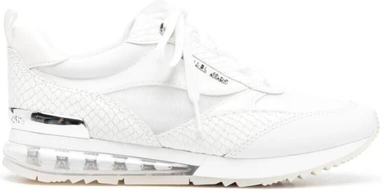 Michael Kors Witte Casual Gesloten Platte Sneakers White Dames