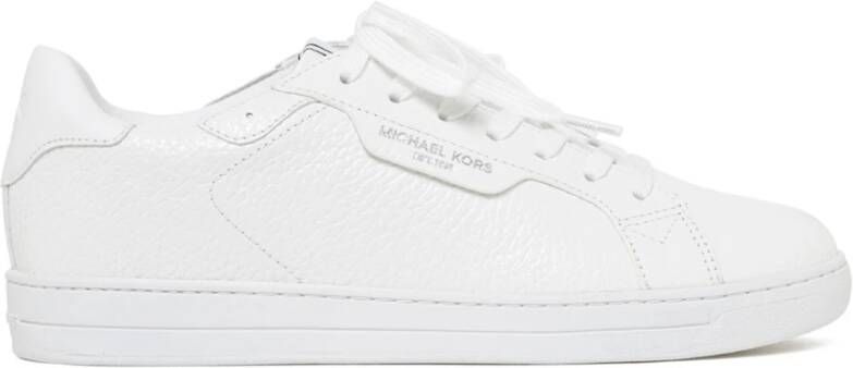 Michael Kors Witte Casual Gesloten Platte Sneakers White Heren