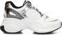 MICHAEL KORS Lage Sneakers Dames Zuma Trainer Maat: 37 Materiaal: Leatherlook Kleur: Wit - Thumbnail 1