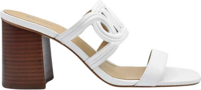 Michael Kors Witte Platte Schoenen Elegante Stijl White Dames