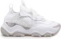 Michael Kors Witte Stretch Mesh Leren Sneakers - Thumbnail 1