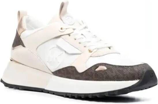 Michael Kors Witte Theo Trainer Sneakers