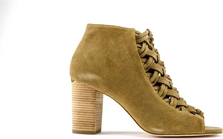 Michael Kors Desert Westley Bootie Beige Dames