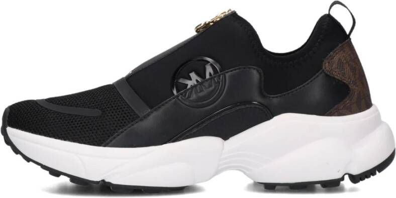 Michael Kors Sami Zip Trainer Black Dames